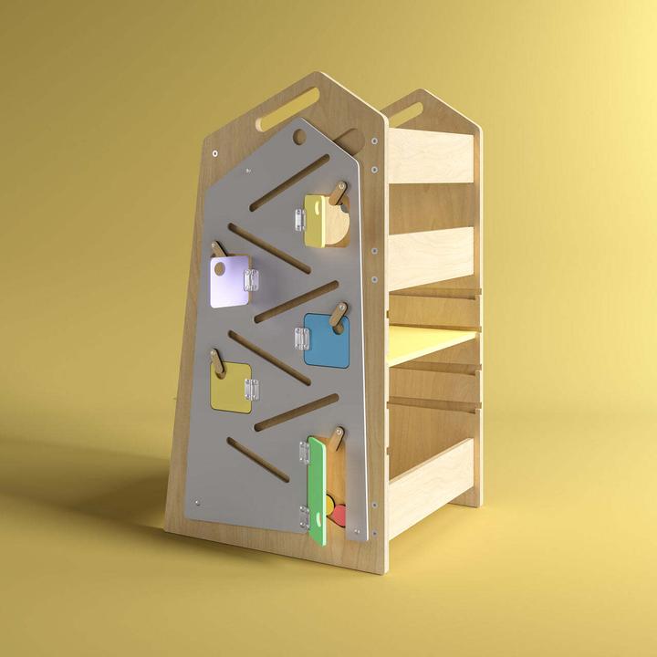 Produktbild Montessori Multifunktionaler Helferturm 5-in-1
