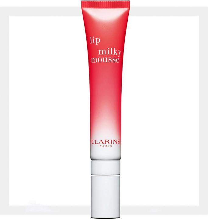 Actual product image Clarins Lip Milky Mousse (No. 01 - Milky Strawberry)