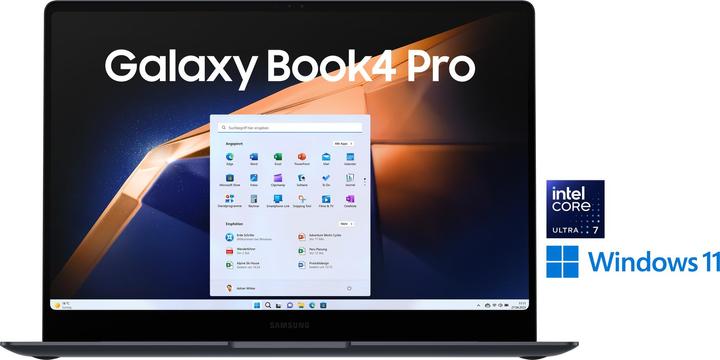Image du produit Samsung Galaxy Book4 Pro (14", Intel Core Ultra 7 155H, 16 Go, 512 Go, DE)