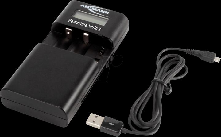 Image du produit Ansmann Powerline Vario X (1 pcs, HR03, Chargeurs sans batterie)