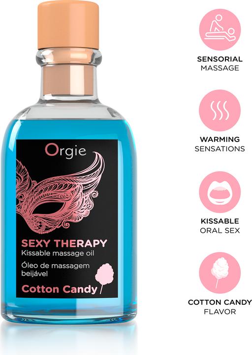 Produktbild Orgie Lips Massage Kit Cotton Candy - 100 ml (100 ml)