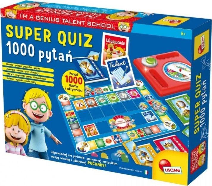 Lisciani I'm Genius Super Quiz 1000 pytań 56477 (Polish)