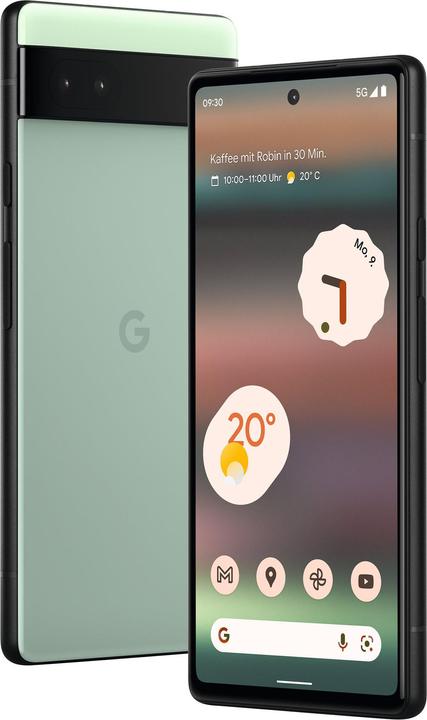 Immagine prodotto Google Pixel 6a (128 GB, Verde salvia, 6.10", SIM + eSIM, 12.20 Mpx, 5G)