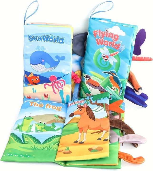 Produktbild Activity Board Baby-Buch, Baby-Soft-Buch, Baby-Früh-Lern-Buch, Baby-Wasserfest-Buch (Englisch)