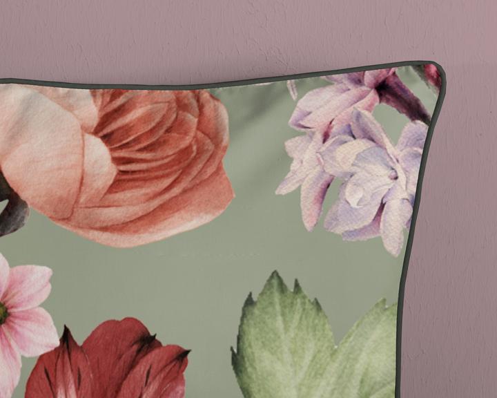 Actual product image Descanso Fiori (Bedding set, 155 x 220 cm, 80 x 80 cm)