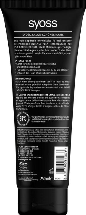 Produktbild Syoss Tiefenspülung Intense Plex 250 ml (250 ml)