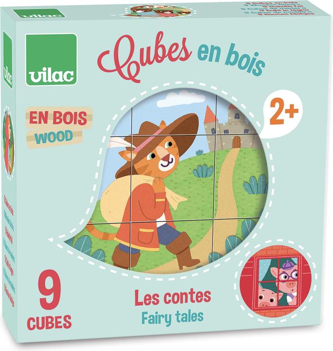 Produktbild Vilac Würfel Puzzle Märchen