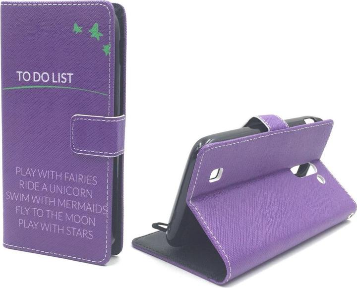 Produktbild König Design Schutz Handy Hülle für Archos 50c Neon Case Cover Tasche Wallet Etui Handyhülle (Archos 50c Neon)