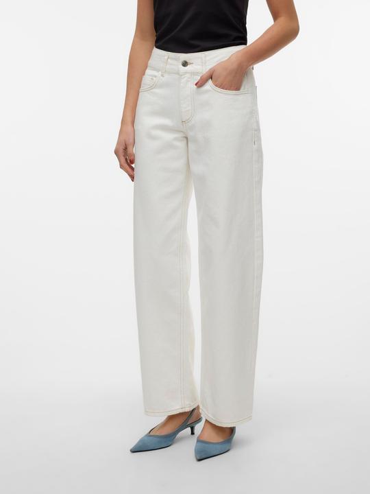 Actual product image Vero Moda SNRANCY mid waist straight fit jeans (W29/L32)