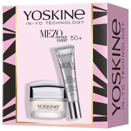 Yoskine Yoskineset Mezo Peptide Expert Glättende Anti-Falten Creme 50ml und Augencreme 15ml