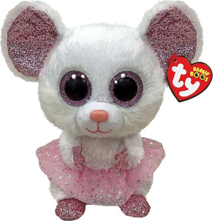 Image du produit Ty Beanie Buddy Knuffel Nina Mouse - 24 cm (24 cm)