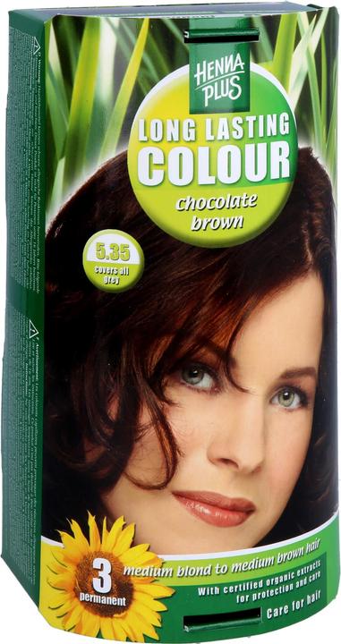 Image du produit Hennaplus Couleur longue durée (5,35 Brun chocolat)