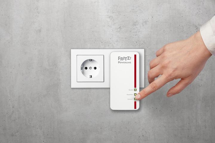 Actual product image AVM FRITZ!Powerline 1260 WLAN Set (1200 Mbit/s)