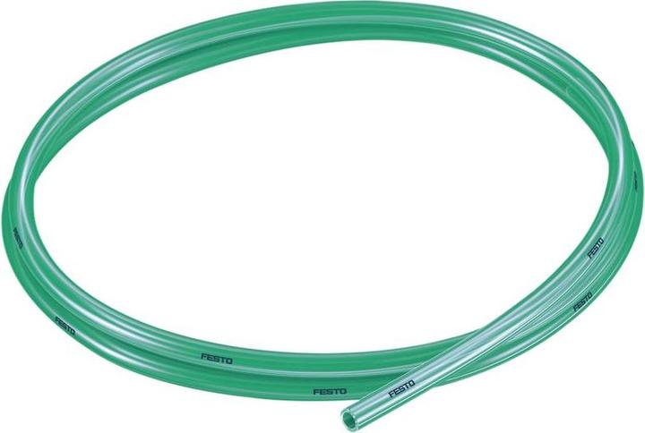 Produktbild Festo Tubo per aria compressa 8048687 PUN-H-6X1-TGN TPU Translucido Verde Diam int 4 m