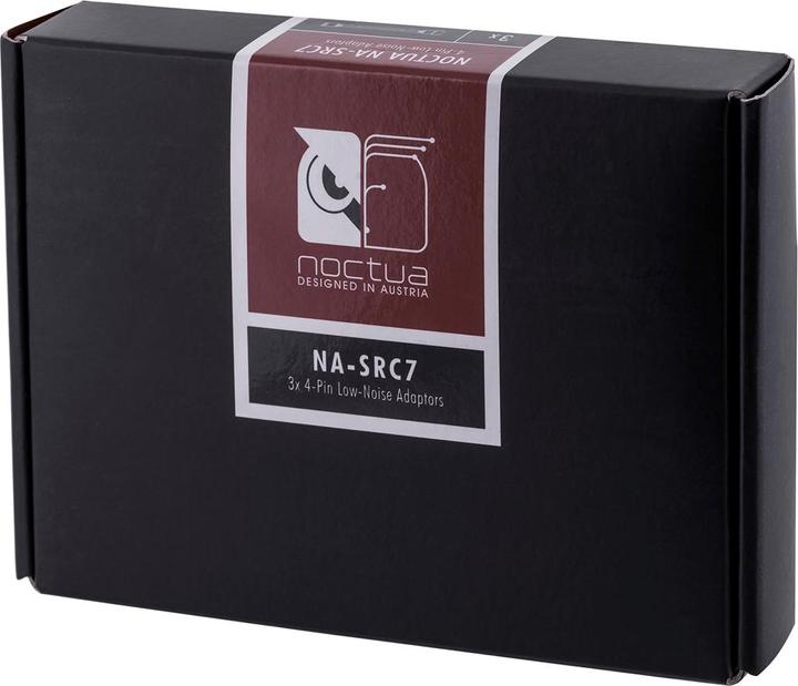 Actual product image Noctua NA-SRC7 low-noise adapter set