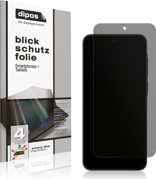 Produktbild Dipos Blickschutzfolie 4-Way Privacy (1 Stück, Samsung Galaxy A55)