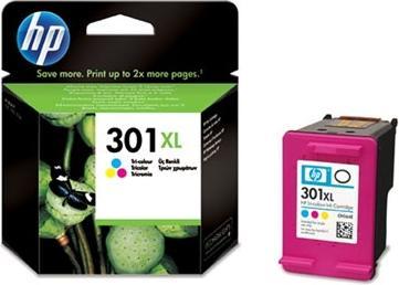 Immagine prodotto HP 301XL Cartuccia d'inchiostro originale tricolore ad alto rendimento (CMYK)