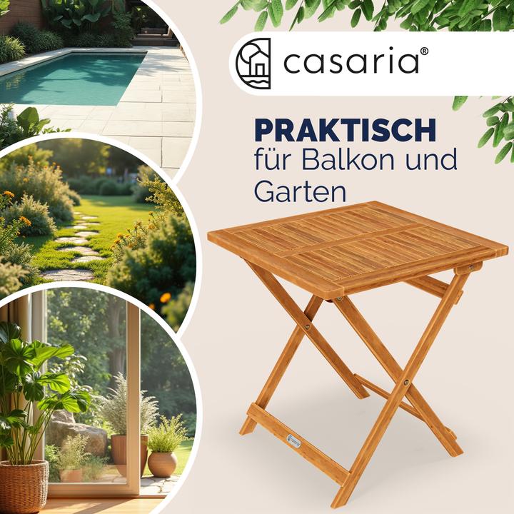 Image du produit Casaria Table de jardin (70 cm)