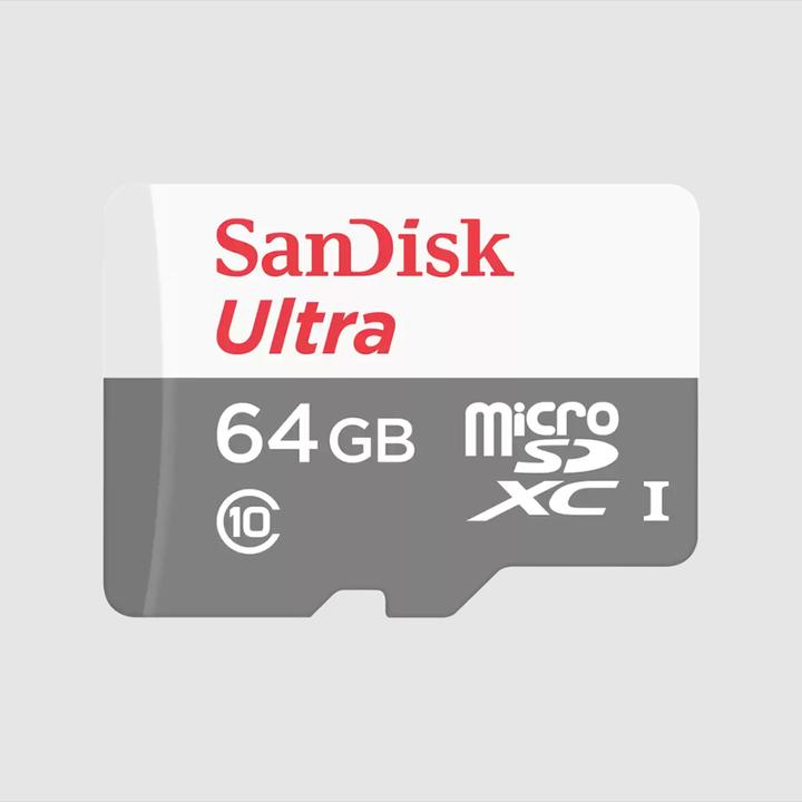 Actual product image SanDisk Ultra Lite microSDXC (64 GB, microSDXC, U1, UHS-I)