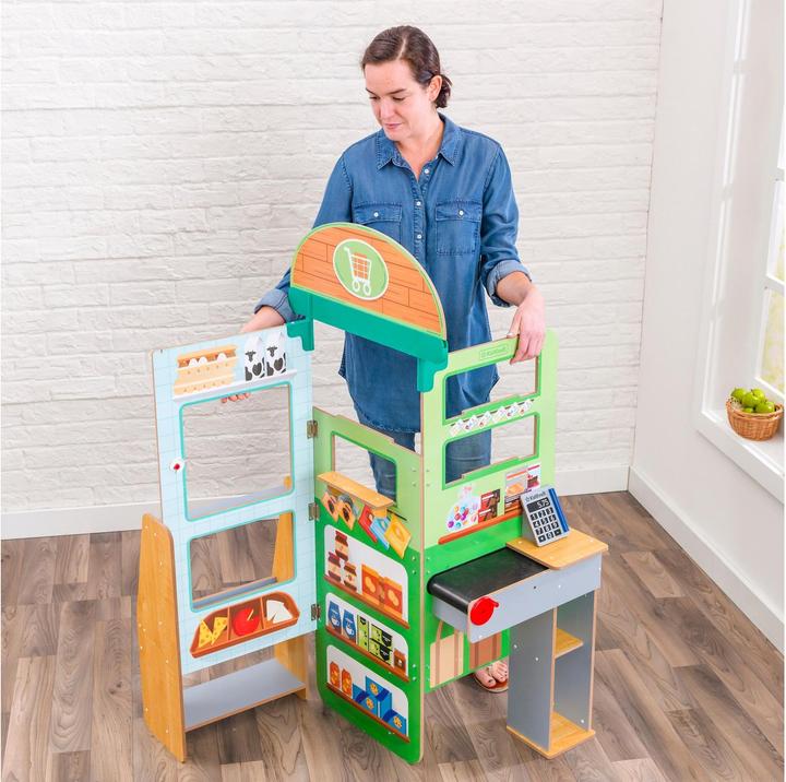 Produktbild KidKraft Let's Pretend™ Lebensmittelladen zum Aufklappen