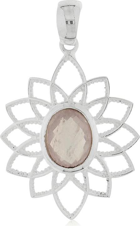 Leyda Anhänger Blüte (Silber 925, Stein)
