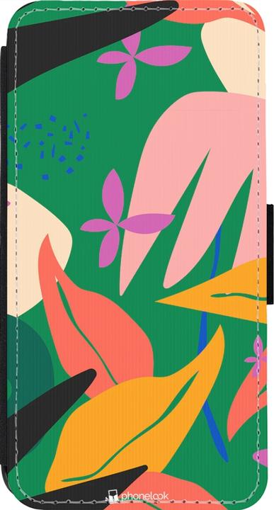 Actual product image PhoneLook Coque Wallet noir Abstract Jungle (Apple iPhone 14 Pro)
