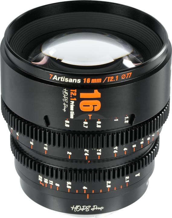 Actual product image 7artisans Fixed focal length 16mm T/2.1 - MFT, lens type: wide-angle (Micro Four Thirds, Micro Four Thirds)