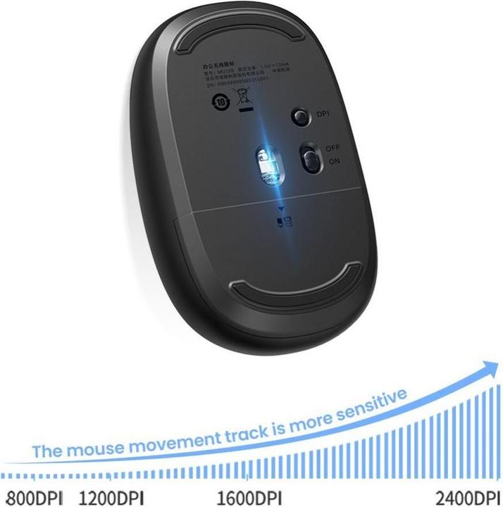 Produktbild Ugreen Wireless mouse 90550 2.4G (midnight blue) (Kabellos)