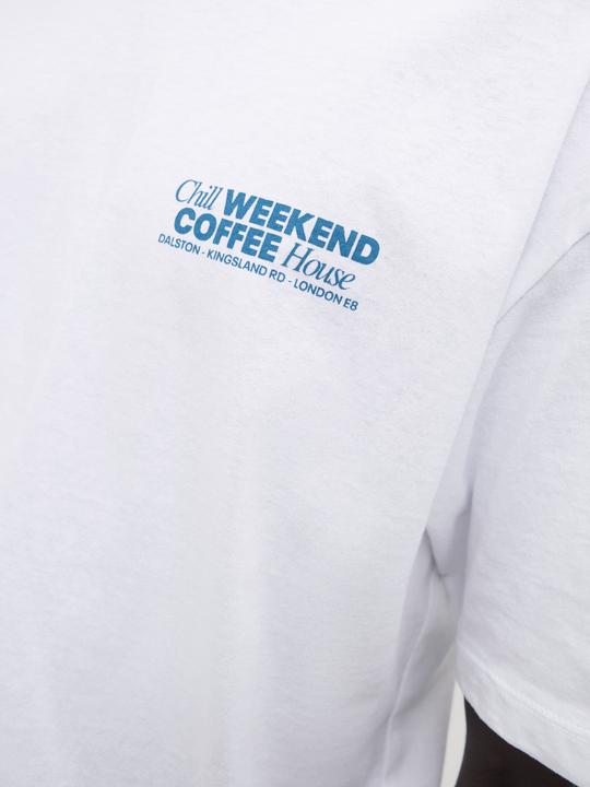Produktbild Jack & Jones Rückenprint Rundhalsausschnitt T-shirt T-shirt (XS)