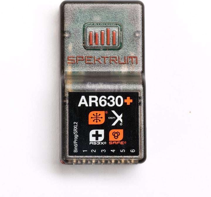 Produktbild EMPFÃ„NGER AIR AR630+ 6CH DSMX Integrated Telemetry AS3X+ & SAFE