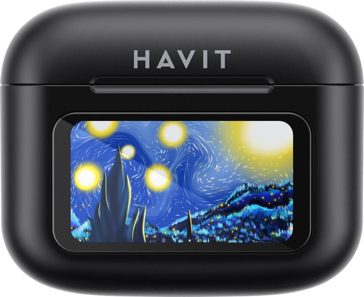 Image du produit Havit - Wireless Earbuds (TW956) - Bluetooth 5.4, with Microphone, TWS, ANC, Type-C, 500mAh - Black (5 h, Sans fil)