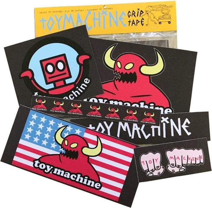 Immagine prodotto Toy Machine Grip Sticker Serie #2 (confezione da 6)
