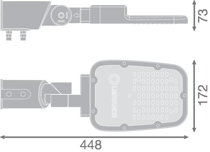 Actual product image Ledvance SL AREA SPD SMV 30W7 (4050 lm, IP66)