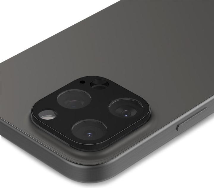 Produktbild Spigen Optik.Tr Camera iPhone 14 Pro/14 Pro Max Lens 2szt./2pcs czarny/black AGL05273 (2 Stück, Apple iPhone 11 Pro)