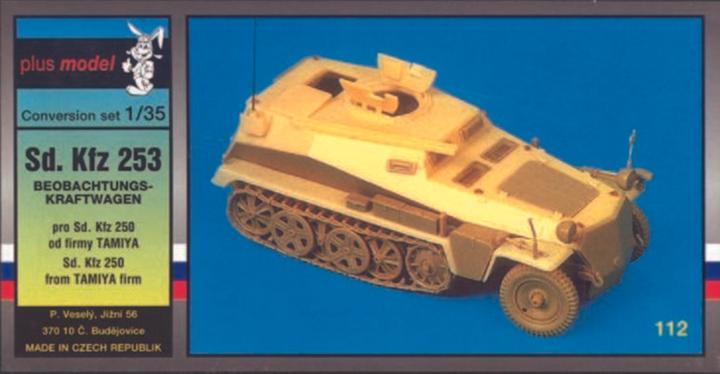 Produktbild Plus Model Sd.Kfz 253 Beobachtungswagen Umbausatz für Tamiya-Bausatz