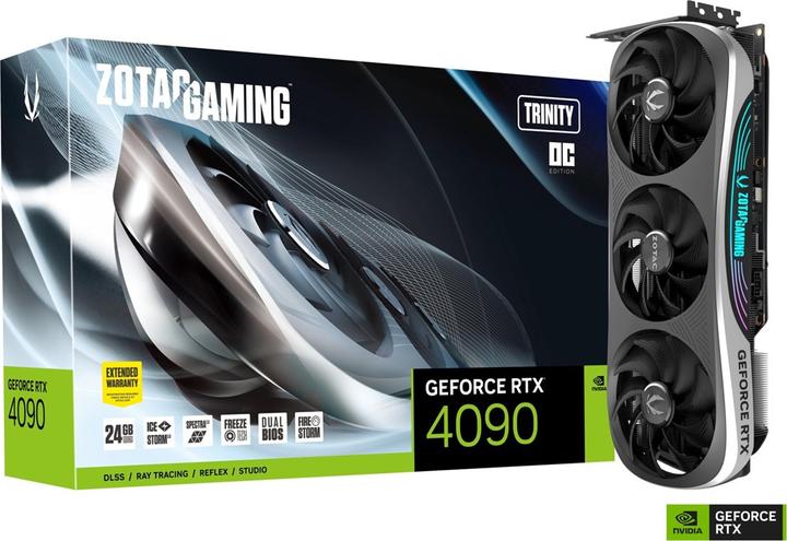 Produktbild Zotac GeForce RTX 4090 Trinity OC White Edition (24 GB)