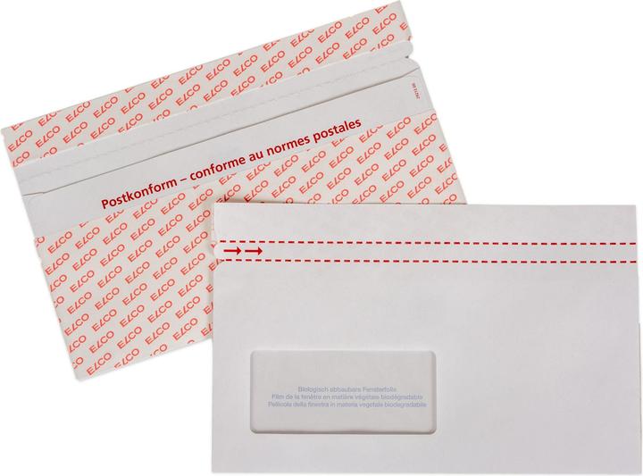 Actual product image Elco Paper document envelope C5/6 window left, 250 pieces (C5/6)