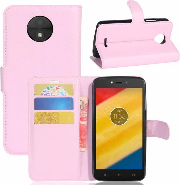 Immagine prodotto MU Classic Copertina in pelle con texture litchi (Motorola Moto C Plus)