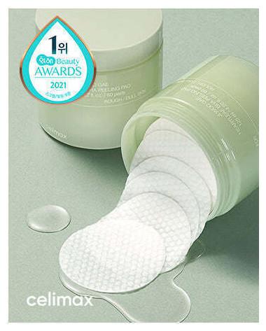 Produktbild Celimax Heartleaf BHA Toner Peeling Pad Koreanische Kosmetik 125ml/4.22 fl.oz (Peeling, 125 ml)