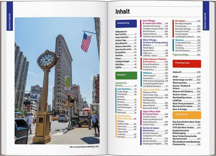 Produktbild Reiseführer New York (Deutsch, John Garry, Brian Healy, Meena Thiruvengadam, Teddy Minford, Caroline Trefler, 2024)