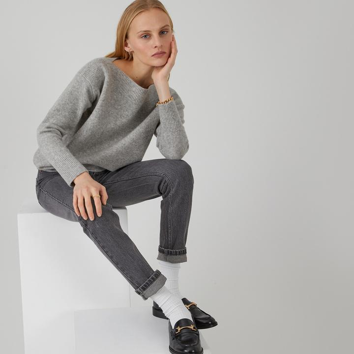 Produktbild La Redoute Collections Pullover mit U-Boot-Ausschnitt (XL)