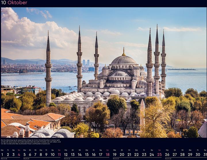 Produktbild Metropolen - Wandkalender 2026 (60 x 45 cm, Harter Einband, Deutsch)