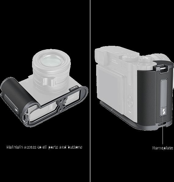 Produktbild SmallRig L-Shape Mount Plate with Handle for Leica Q3 4568 (Griff)
