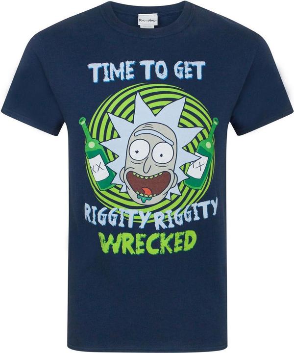 Rick And Morty Riggity Riggity Wrecked TShirt