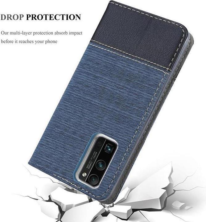 Produktbild Cadorabo Book Jeans Optik Cover (Honor 30 Pro)