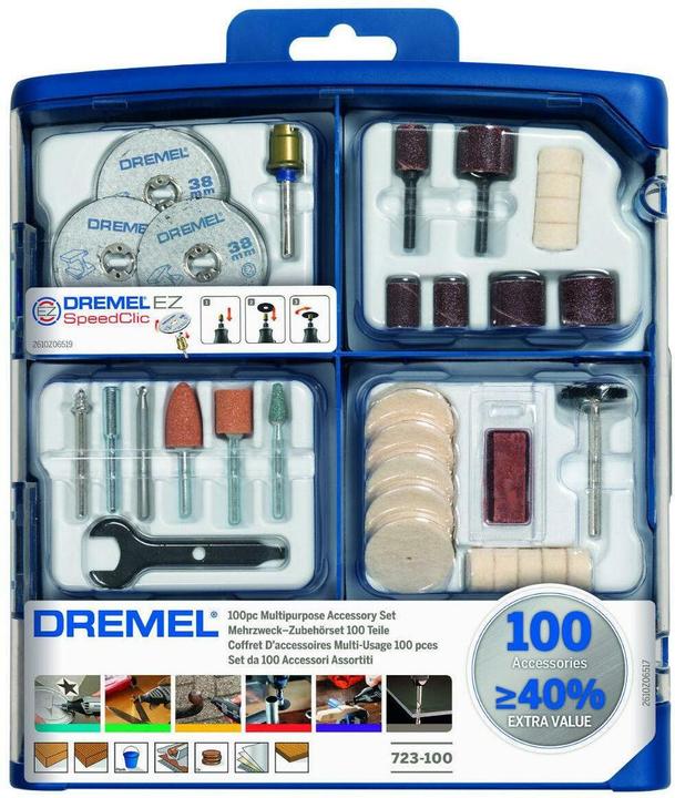 Dremel Mehrzweck-Zubehörset 100 tlg.