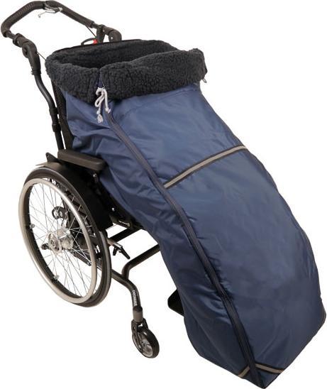 Kaiser Schlupfsack Fleece/Wollpelz XXL uni marine