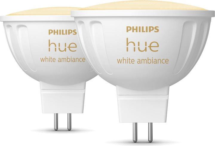Philips Hue White Ambiance (GU5.3, 5.10 W, 400 lm, 2 x, G)