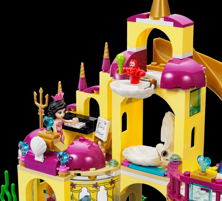 Actual product image LEGO Disney Princess Ariel’s Undersea Palace (41063, LEGO Disney)