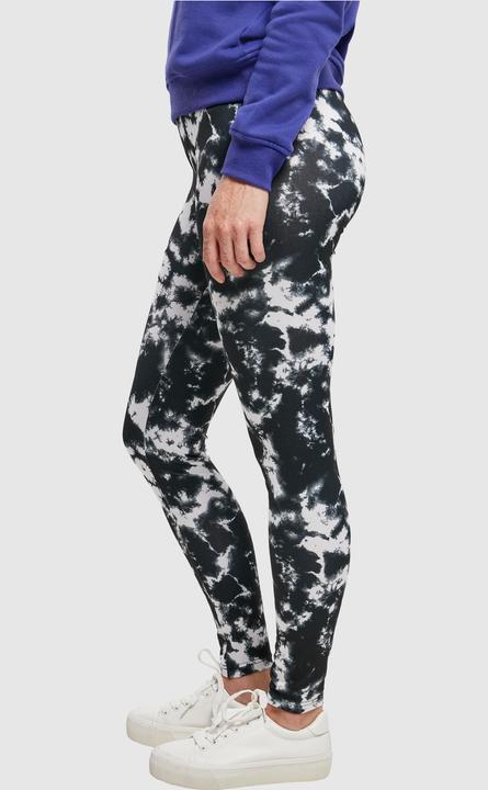 Actual product image Urban Classics Ladies Tie Dye Leggings (L)